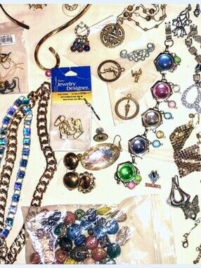 Jewelry Craft Lot Artisan Supplies Beading Hobby